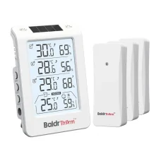 Rainpoint B0598 3 csatornás hőmérséklet- és páratartalom-mérő automatikus háttérvilágítással