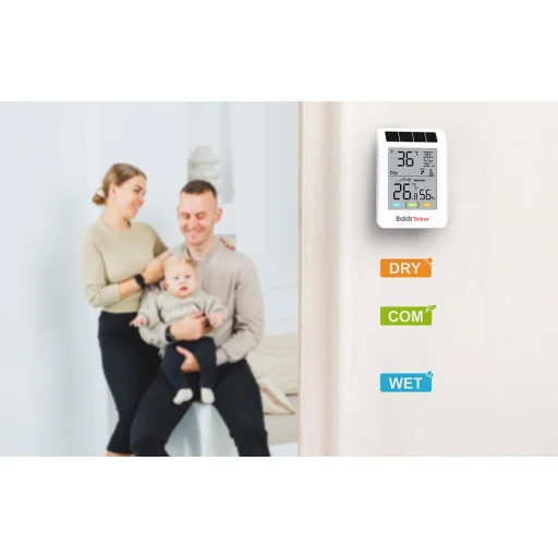 Rainpoint HCS596WB solárny Wi-Fi teplomer a vlhkomer - 7