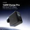 X-ONE ChargeGo GaN 65W sieťová nabíjačka s vysúvacím USB-C káblom, čierna thumbnail