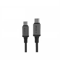X-ONE TitanFlex USB-C – USB-C dátový kábel, 240 W, 1,2 m, čierny