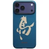 PITAKA Edge Case Ink Horse Painting puzdro pre iPhone 17 Pro Max, azúrovo zelené thumbnail
