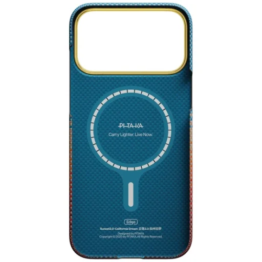 PITAKA Edge Case California Dream 02 puzdro (západ slnka) pre iPhone 17 Pro Max - 5