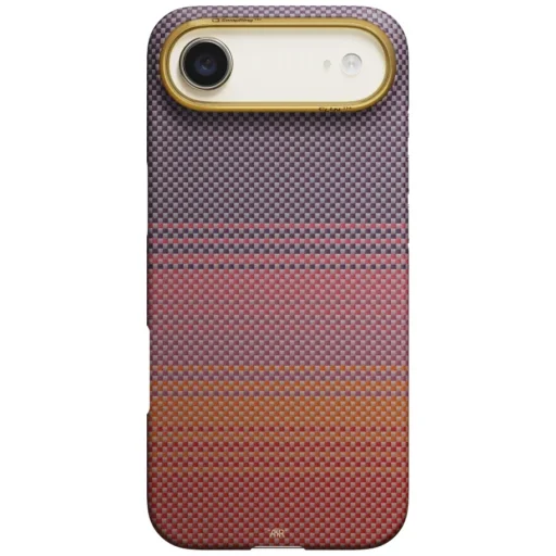 PITAKA Edge Case California Dream 02 keménytok iPhone Air készülékhez, naplemente - 2