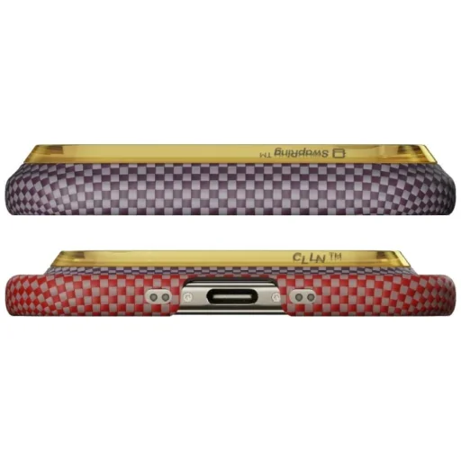 PITAKA Edge Case California Dream 02 keménytok iPhone Air készülékhez, naplemente - 5