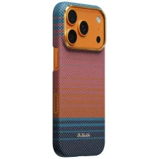 PITAKA Edge Case California Dream 04 puzdro pre iPhone 17 Pro, západ slnka