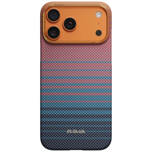 PITAKA Edge Case California Dream 05 pevný kryt pre iPhone 17 Pro Max, západ slnka - 2