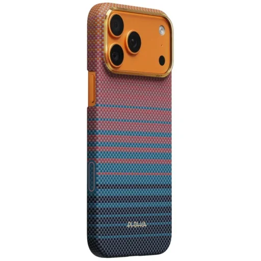 PITAKA Edge Case California Dream 05 pevný kryt pre iPhone 17 Pro Max, západ slnka - 1