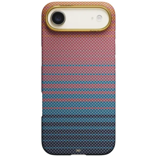 PITAKA Edge Case California Dream 05 keménytok iPhone Air készülékhez, naplemente - 2
