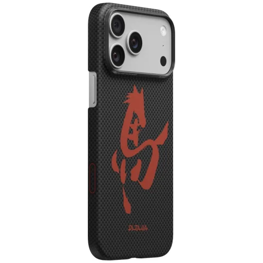Puzdro PITAKA Edge Case Ink Horse Painting pre iPhone 17 Pro, Ink Rythm - 2