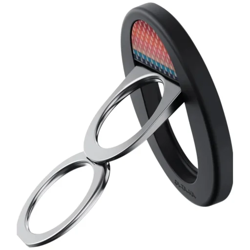 PITAKA MagEZ Grip 3 MagSafe magnetický držiak na telefón, California Dream západ slnka čierna - 2