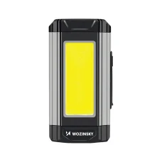 Wozinsky WLR-15W 15W 1500lm LED pracovná lampa, sivá
