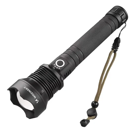 Wozinsky WLT-20W taktické svietidlo 20 W 2000 lm s nastaviteľným svetelným lúčom, čierne - 2