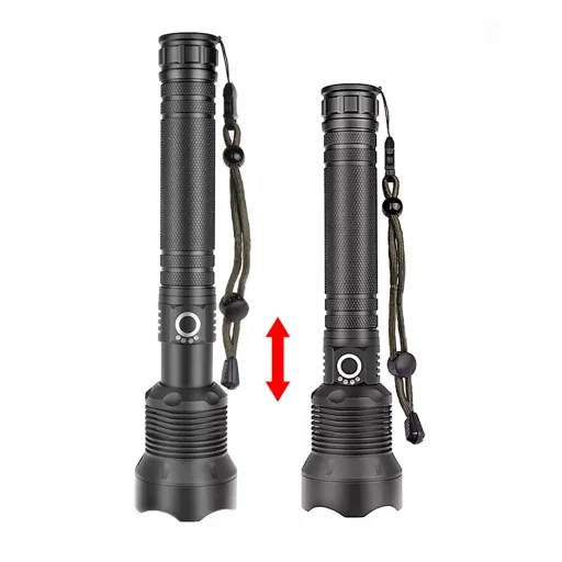 Wozinsky WLT-20W taktické svietidlo 20 W 2000 lm s nastaviteľným svetelným lúčom, čierne - 3