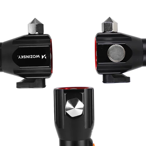 Wozinsky WLR-31 5 W 500 lm CREE multifunkčné svietidlo 3 v 1 s rozbíjačom skla a rezáčom bezpečnostných pásov, čierna - 7