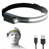 Wozinsky WLC-1200 350 lm CREE LED čelovka so snímačom pohybu, čierna thumbnail
