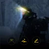 Wozinsky WLC-1200 350 lm CREE LED čelovka so snímačom pohybu, čierna thumbnail