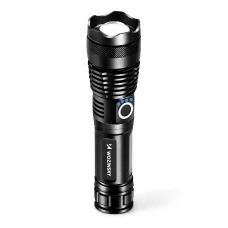 Wozinsky WLT-15W 15 W 1500 lm CREE taktické svietidlo s nastaviteľným svetelným kužeľom, čierne