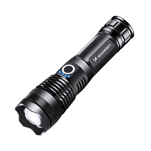 Wozinsky WLT-15W 15 W 1500 lm CREE taktické svietidlo s nastaviteľným svetelným kužeľom, čierne - 2