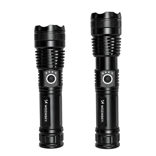 Wozinsky WLT-15W 15 W 1500 lm CREE taktické svietidlo s nastaviteľným svetelným kužeľom, čierne - 3