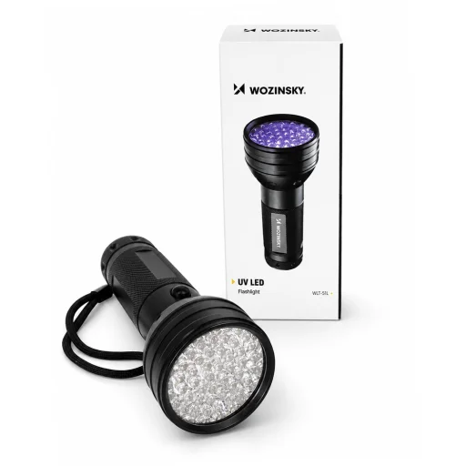 Wozinsky WLT-51L IP65 UV baterka na detekciu stôp, čierna - 5