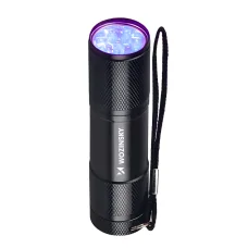 Wozinsky WLD-9L IP65 UV baterka na hľadanie stôp – čierna