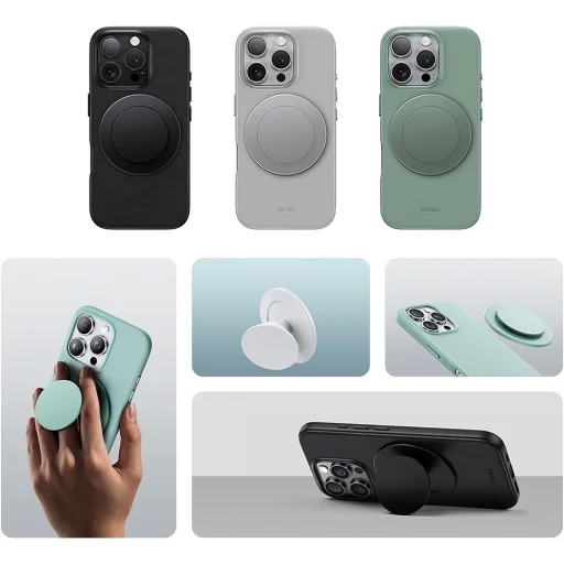 Benks Vita Pro Pop Socket telefontartó, zöld - 4