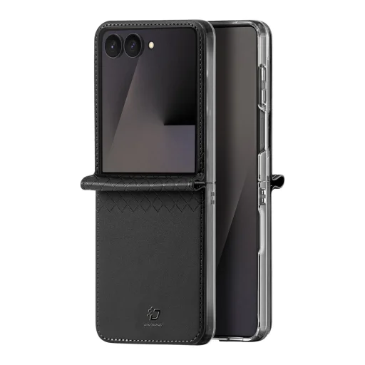 Puzdro DUX DUCIS Bril pre SAMSUNG Z Flip 8, čierne - 2