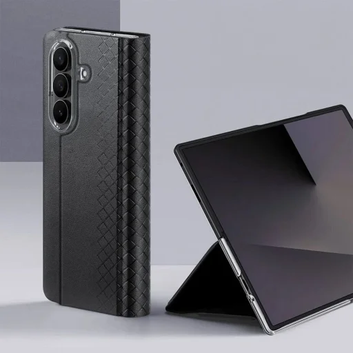 Puzdro DUX DUCIS Bril pre Samsung Z Fold 8, čierne - 4
