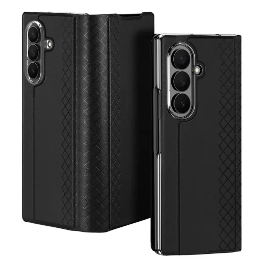 Puzdro DUX DUCIS Bril pre Samsung Z Fold 8, čierne - 2