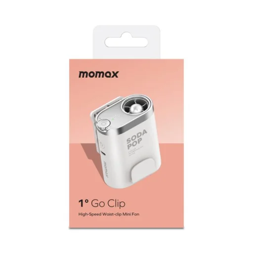 MOMAX IF23 GO CLIP hordható nagysebességű ventilátor (fehér) - 10