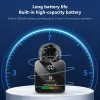 PULUZ PU3157B vezeték nélküli csíptetős mikrofon Type-C telefonhoz, Type-C vevőegységgel és 4 mikrofonnal (fekete) thumbnail