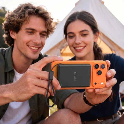 Tech-Protect PB40 LifeMag MagSafe mágneses külső akkumulátor 10000 mAh 25W Qi2.2 fekete - 5