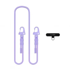 Tech-Protect C5SD Rope CrossBody pútko na telefón, levanduľové