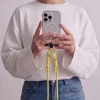 Tech-Protect C5SD Rope CrossBody šnúrkový remienok na telefón kanárikovo žltý thumbnail