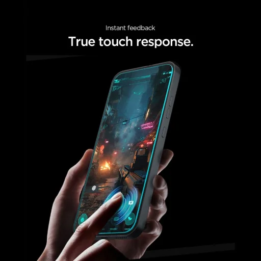 Spigen Glas.tR EZ Fit Pro AC ochranné tvrdené sklo pre Nothing Phone 4A Pro, číre, 2 ks - 8