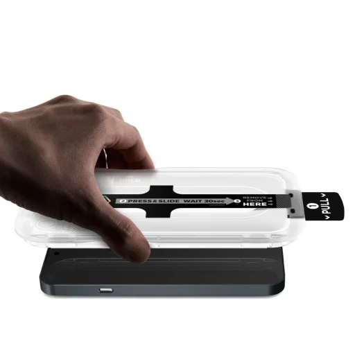 Spigen Glas.tR EZ Fit Pro AC tvrdené sklo na displej pre Nothing Phone 4A, priehľadné, 2 ks - 3