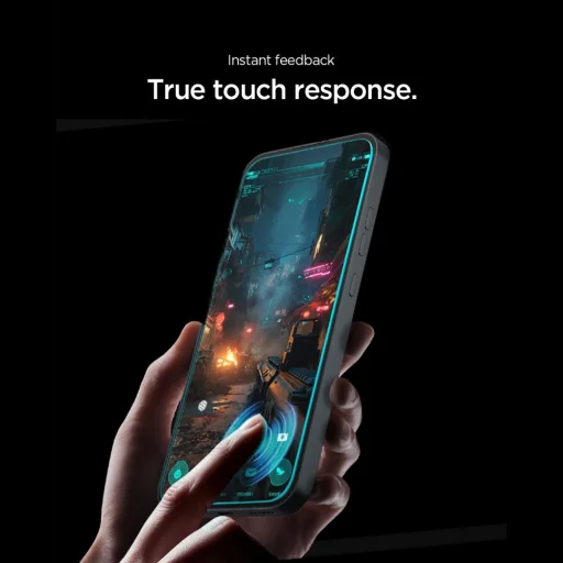 Spigen Glas.tR EZ Fit Pro AC tvrdené sklo na displej pre Nothing Phone 4A, priehľadné, 2 ks - 8