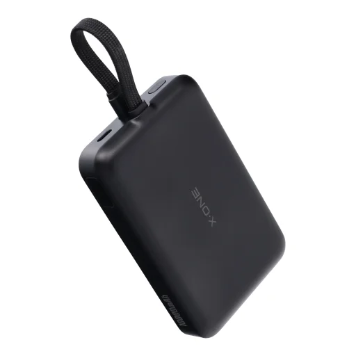 X-ONE Orbit Magcharge magnetická powerbanka kompatibilná s MagSafe 10000 mAh, čierna - 1