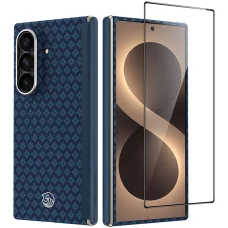 Benks ArmorGrid Air Grand Combo magnetické puzdro pre Samsung Galaxy Z Fold 8, ultramodrá