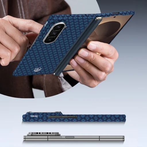 Benks ArmorGrid Air Grand Combo magnetické puzdro pre Samsung Galaxy Z Fold 8, ultramodrá - 11