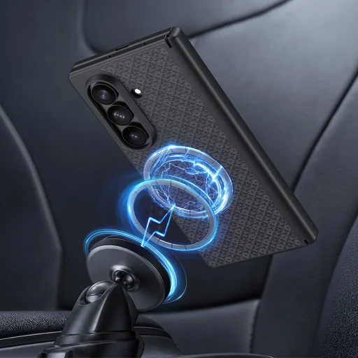 Benks ArmorGrid Pro Grand Combo magnetické puzdro pre Samsung Galaxy Z Fold 8 Ultra, modré - 11