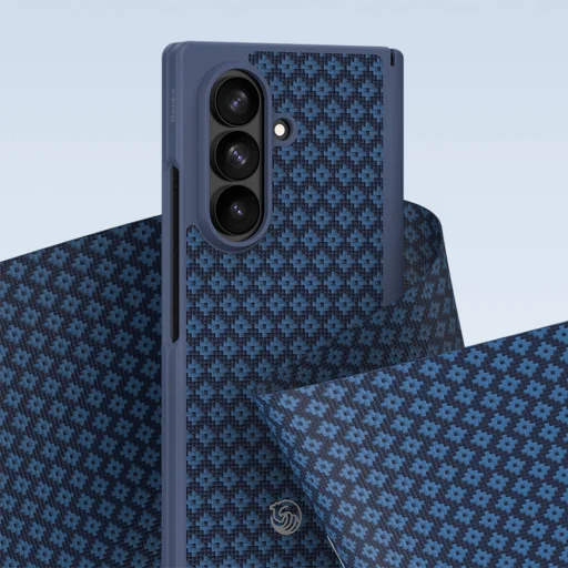 Benks ArmorGrid Pro Grand Combo magnetické puzdro pre Samsung Galaxy Z Fold 8 Ultra, modré - 6