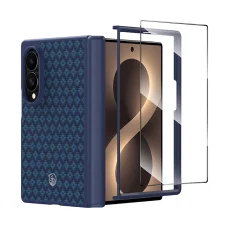  Samsung Galaxy Z Fold 8 kék Benks Magnetic Armor Grid Pro Grand Combo védőtok