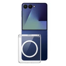  Samsung Galaxy Z Flip8 átlátszó Blueo Ultra Clear Anti-Drop MagSafe Series tok