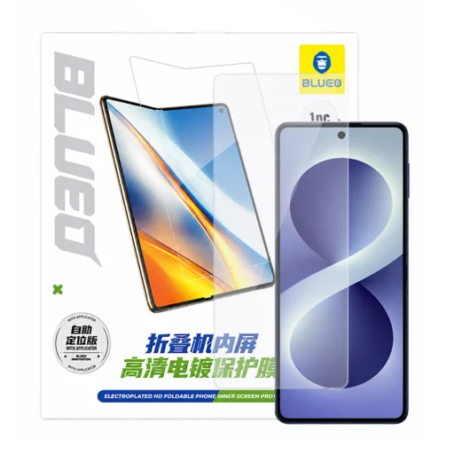 Blueo vnútorná ohybná HD ochranná fólia na displej pre Samsung Galaxy Z Flip8, číra sklenená fólia - 1