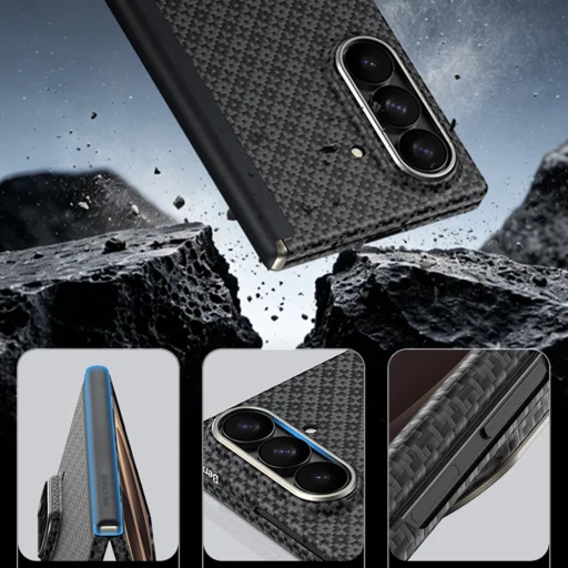 Benks Magnetic ArmorGrid Air Grand Combo puzdro pre Samsung Galaxy Z Fold 8 Ultra, čierne - 8