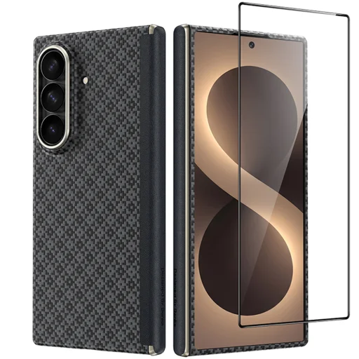 Benks Magnetic ArmorGrid Air Grand Combo puzdro pre Samsung Galaxy Z Fold 8 Ultra, čierne - 1