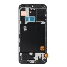 FIXCELL Samsung A40 repasovaný AMOLED displej s rámom, čierny