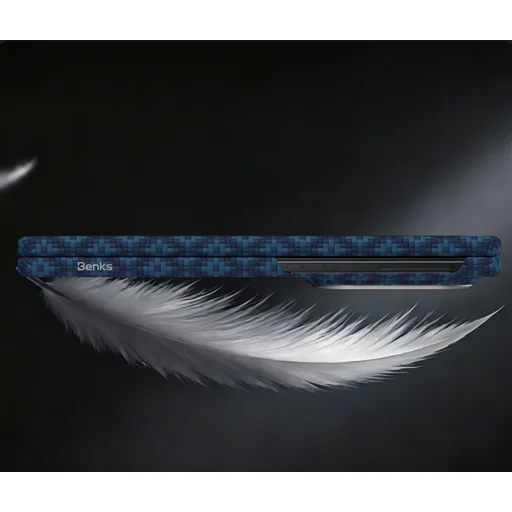 Benks ArmorGrid Air Grand Combo magnetické puzdro pre Samsung Galaxy Z Fold 8, modré (C.K.FL.SA.BE.S060) - 8