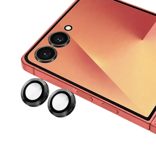  Samsung Galaxy Z Flip8 fekete Blueo kameravédő üvegfólia - 1
